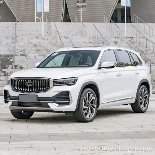 Penjualan Panas Geely Tuggela Monjaro Xingyuel Big Space SUV Kenderaan Petrol Berkelajuan Tinggi Petrol Kereta Hibrid Elektrik Tugella